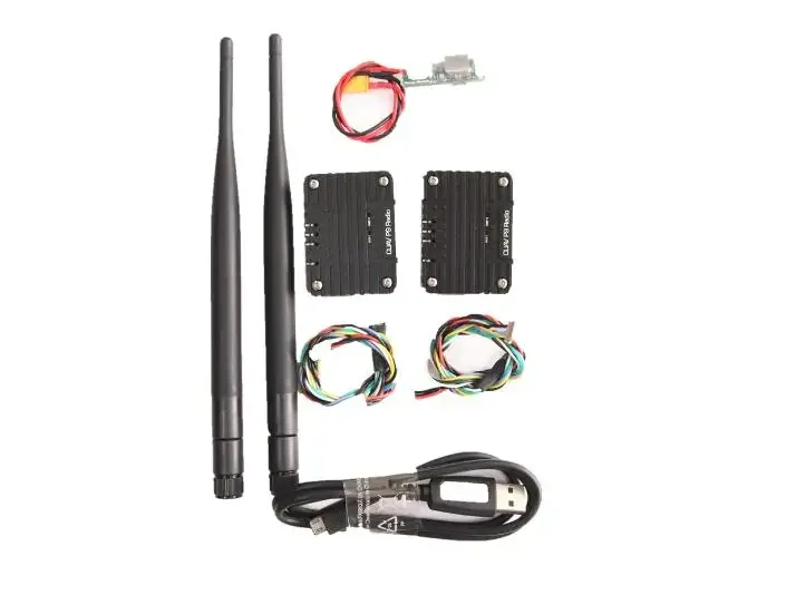 CUAV P900 - 60KM Radio Telemetry RADIO DATA Digital TRANSMISSION MODULE 1000MW 1W 2PCS For station pixhack Data Transmit