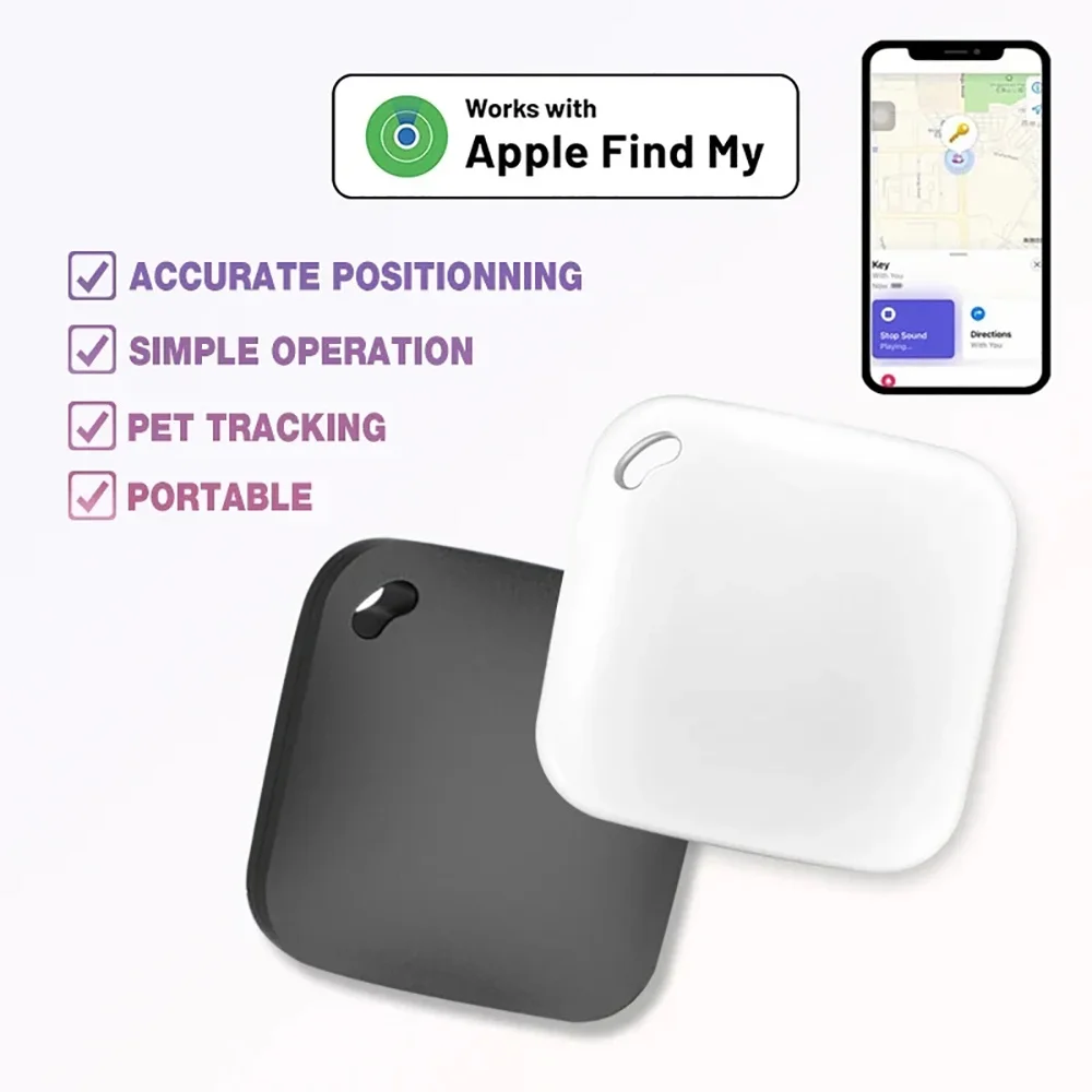 

Напоминание о потери GPS Smart Bluetooth Tracker Работа с Apple Find My APP ITag Устройство MFI Номинальный локатор Автомобильный ключ Поиск домашних животных Дети