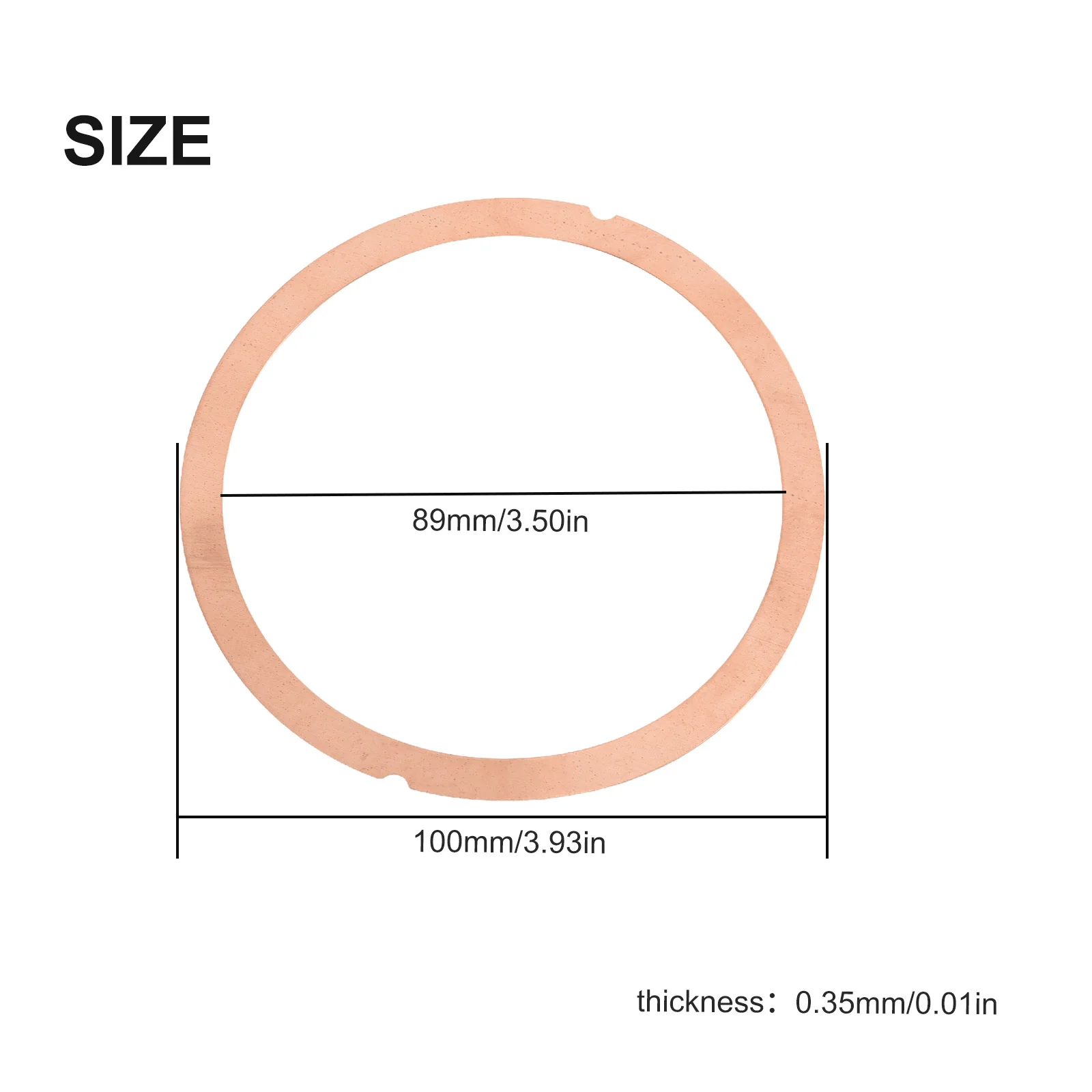 

Cylinder Cushion Copper Gasket 186F Micro-Tiller Cylinder Gasket Gasket Fittings Unit Injection Pump New Practical