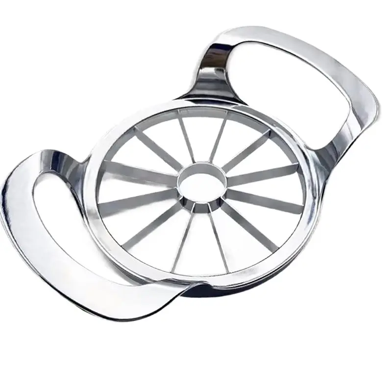 

A43T Slicer And Corer Fruit Cutter-Frosted Handle Comfortable To Use Fruit Core Remover Tool