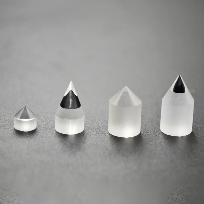 90° Axicon Cone Lens K9 Optical Glass For Laser Beam Shaping Sensor OCT Processing Factory Direct Hot Sale