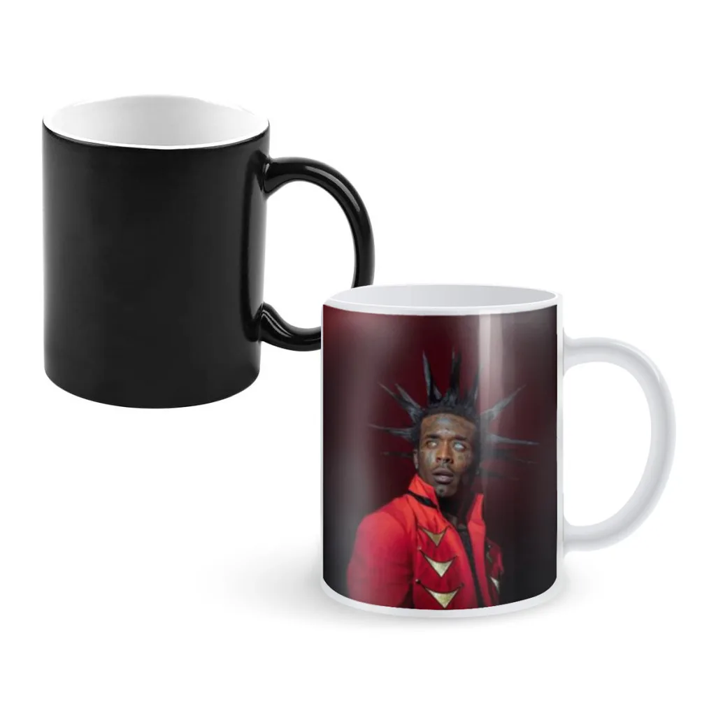 

Singer Lil Uzi Vert Symere Woods Simplicity Newest Design Coffee Mugs Heat Color Changing Milk Tea Cup Colorcup For Gifts