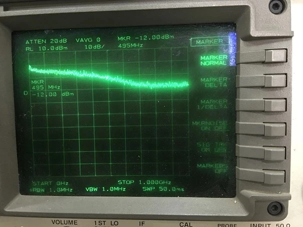 Generatore di segnale acustico da 1MHz a 3.5GHz sorgente di rumore interferenza della sorgente di tracciamento dello spettro semplice dc 12v per