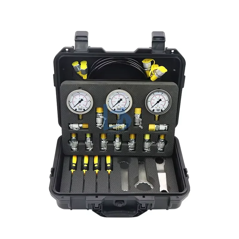 Hydraulic test Kit 3 test Hose 3 Pressure Gauge 12 test Joint in stock