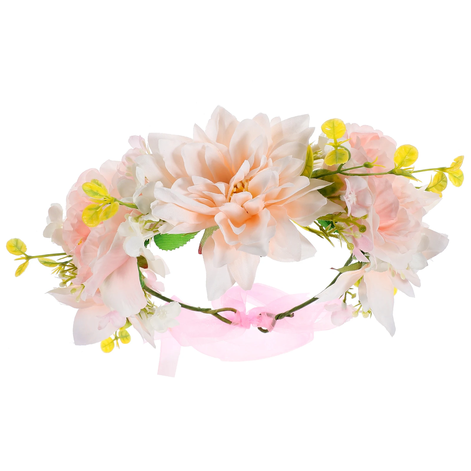 

Mori Theme Headb for Women Soft Flower Headdress Wedding Party Hair Accessories Girls Bridesmaid Headdress Festivals
