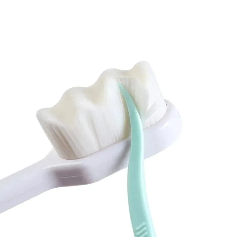 10/5/2/1pcs Ultra-fine Soft Waves Head Manual Toothbrush Soft Fiber Deep Cleaning Toothbrush Portable Household Travel Cleaning