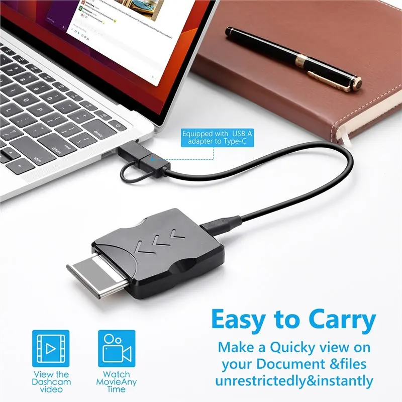 Card Reader Cfast Flash Memory Card Adapter For SLR Camera For Flash Memory Card Mobile Phone Type-C Interface