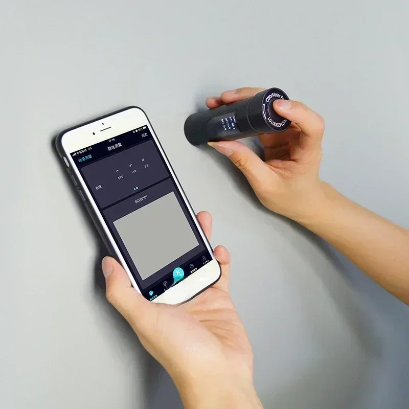Pro Small Color Difference Meter Handheld Color Measuring Meter Color Tester