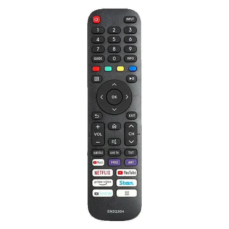 

EN2Q30H For Hisense Remote Control Replacement With Netflix YouTube and PrimeVideo Buttons, For Hisense TV L5F L9G 50S5 58S5