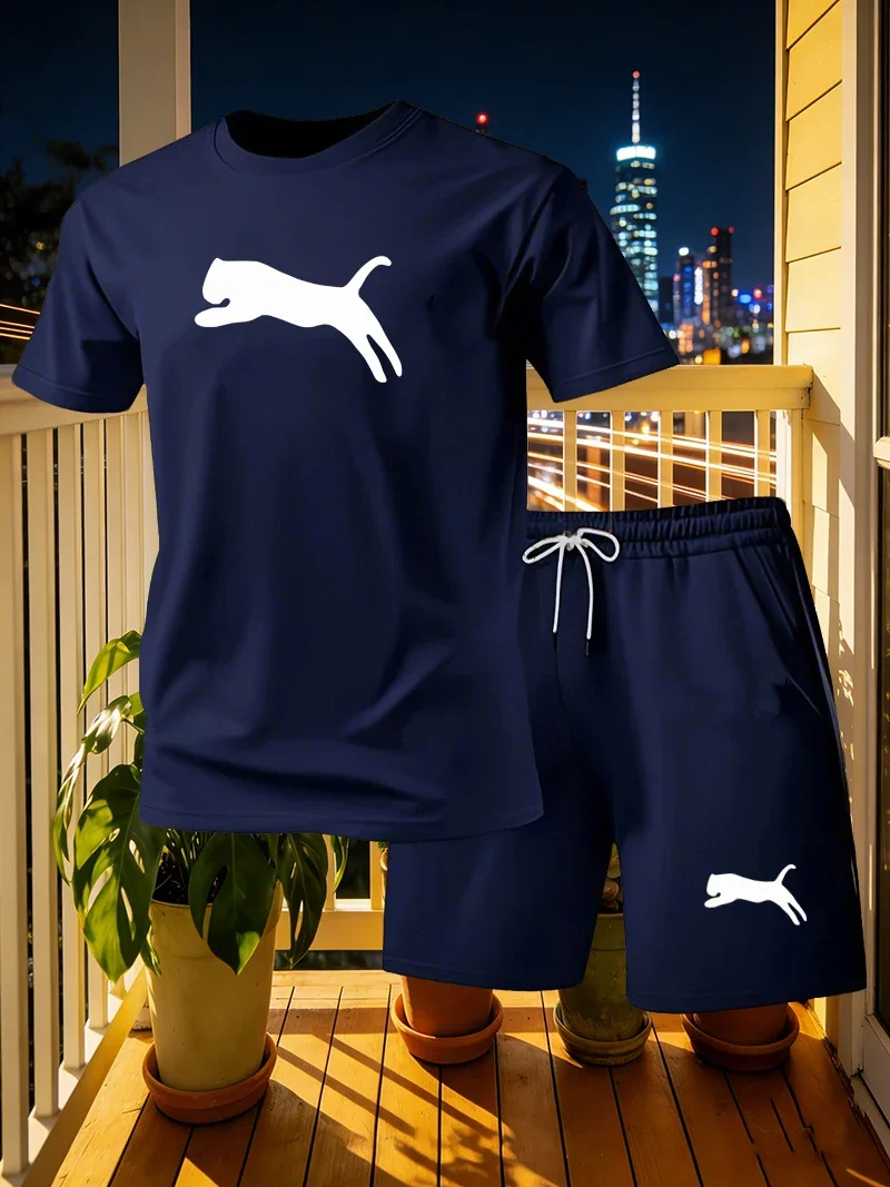 conjunto-de-camiseta-de-manga-curta-e-shorts-masculino-tendencia-jovem-euro-americana-conjunto-de-2-pecas-casual-solto-simples-e-moderno-para-o-verao