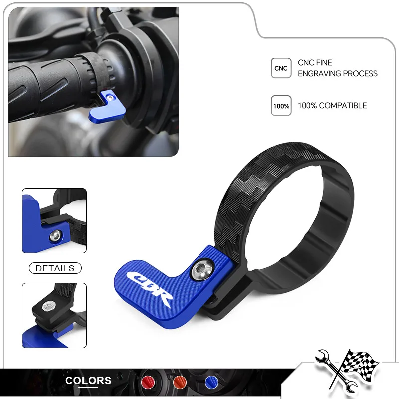 Motorcycle Throttle Cruise Control Clip For CBR650R 600RR 1000RR 650F 400R 500R 300R CB650R 650F CB750 CB1000R 1100 300R