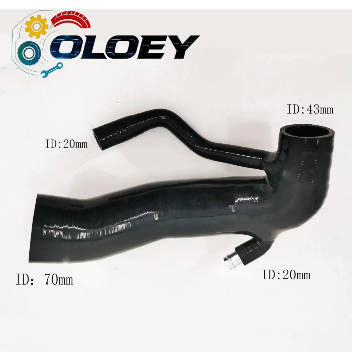 For Peugeot 208 GTI 1.6 EP6CDTX 200CV 2010-2014 Silicone Intel Intake Hose Kit 2011 2012 2013 10 11 12 13 14 view 2