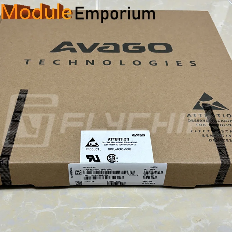 10 ชิ้น FLYCHIP HCPL-0600-500E SOP-8 CMR สูง ออปโตคัปเปอร์ความเร็วสูง รองรับ TTL ชิ้นส่วนอิเล็กทรอนิกส์