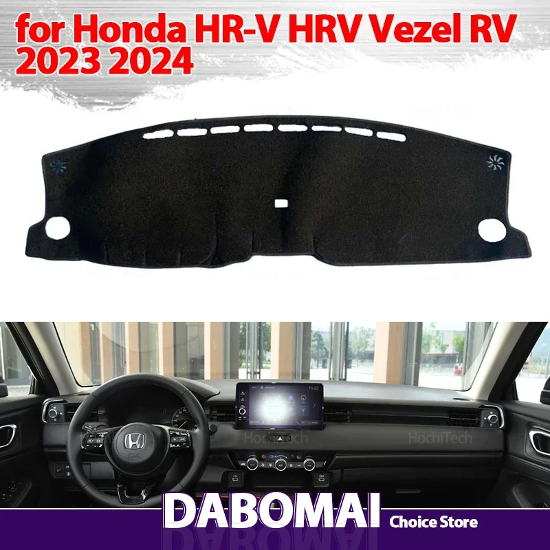 Armaturenbrett-Abdeckung, Armaturenbrett-Matte, Teppich-Pad, Sonnenschutz, Kissen, Auto-Visier, Zubehör für Honda HR-V HRV Vezel RV 2023 2024