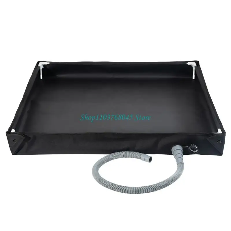 R53F Outdoor Rinse Tray with Drain Hose for Water Collection Tasks
