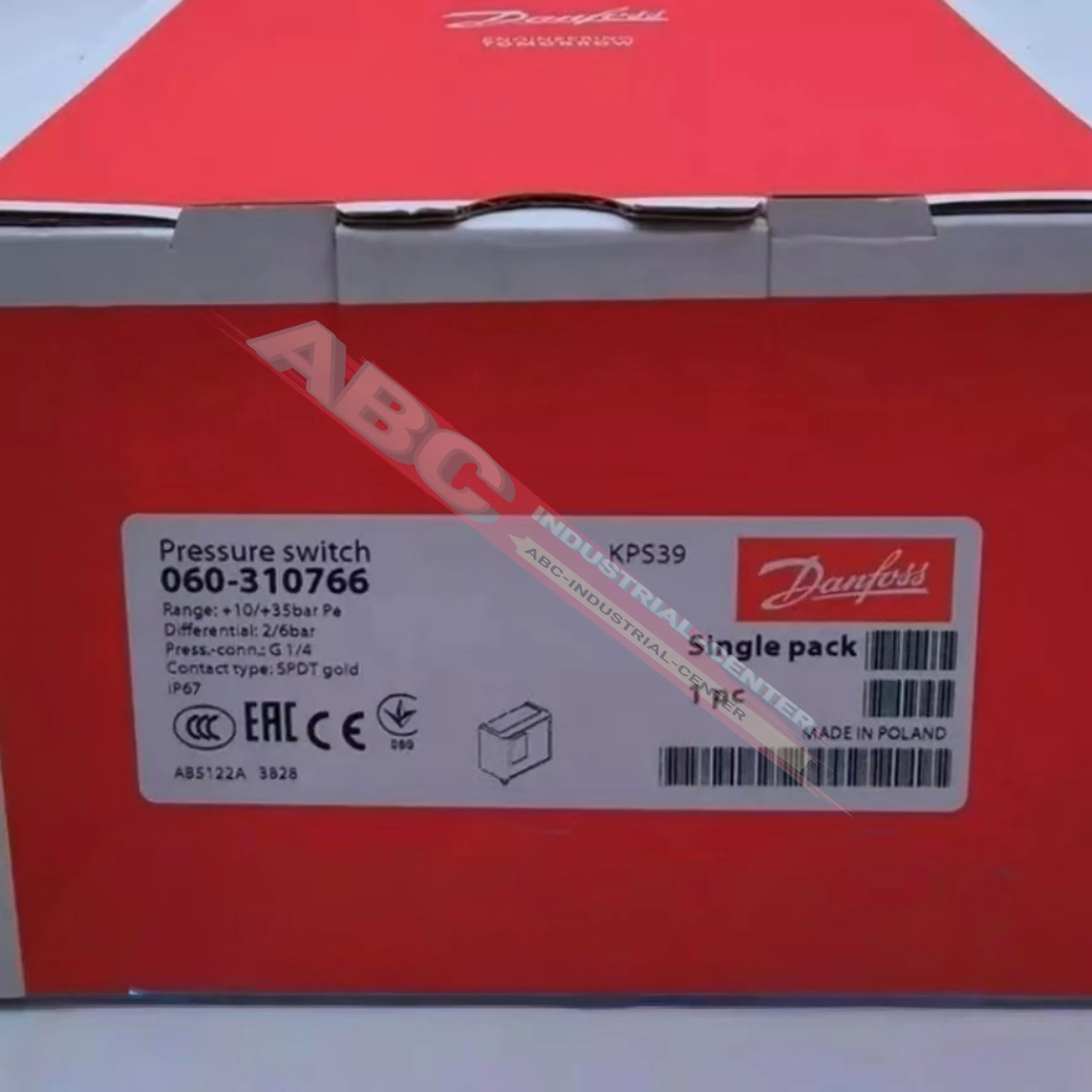 

Совершенно новый 017-500366 032L8072 060-310766 Реле давления