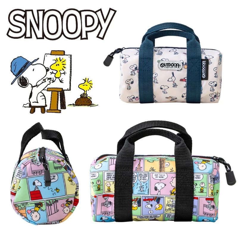 Snoopy Large Capacity Pencil Case Students Portable Stationery Storage Pen Box Pencil Cases Bags Office School Supplies Gifts