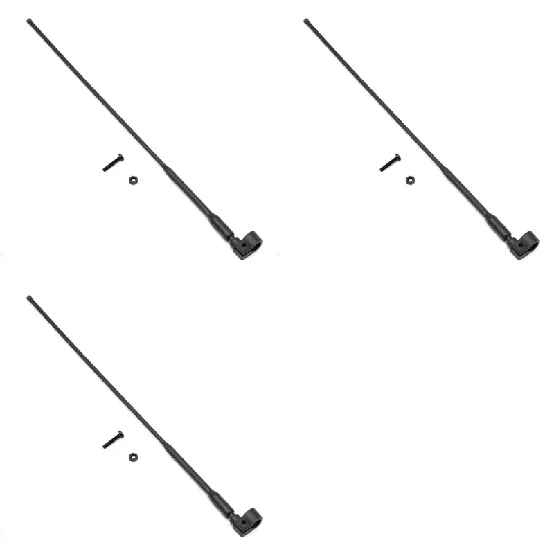 【MUST-HAVE】3Pcs Simulated Antenna Decorative Signal Line For 1/10 1/8 RC Car Traxxas TRX4 Defender AXIAL SCX10 II 90046 Style C