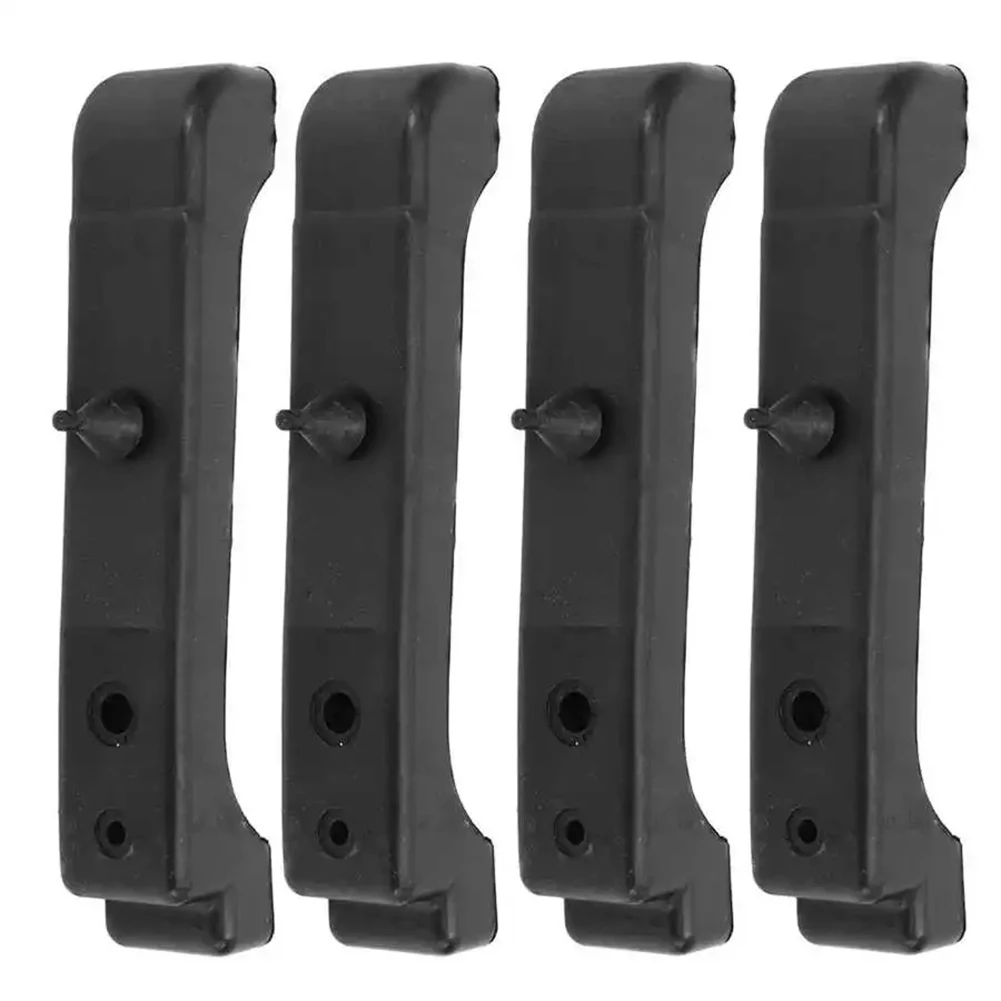 4Pcs 4 Core Radiator Mounts Cushions Black Rubber 4 Core Radiator Pads Replace 4012326682S for Chevelle Camaro El Camino Impala