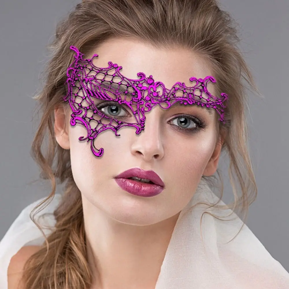 Spitze Augen masken Halloween Augen maske Frauen Party bevorzugen Maskerade Maske halbes Gesicht Tod verkleiden Accessoires