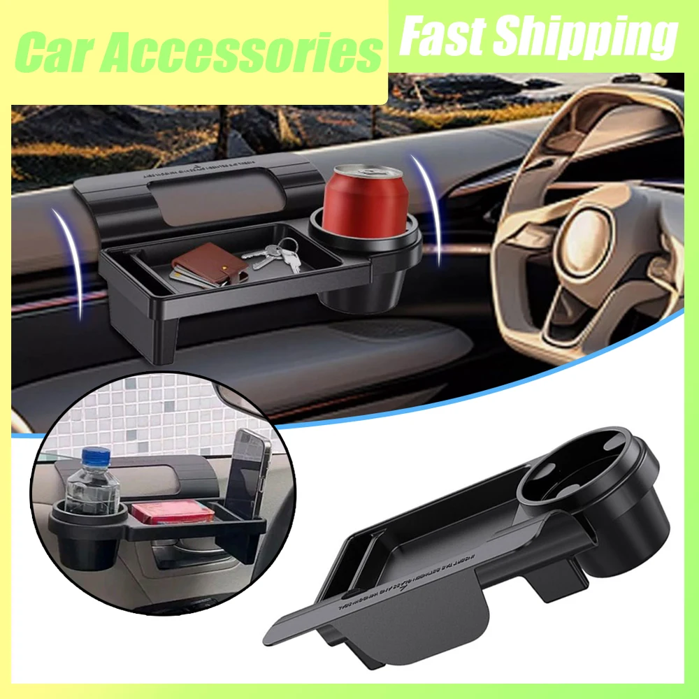 

1pc Car Side Door Window Organizer Box Car Hanging Mount Drink Storage Holder Car Phone Holder Multifunctional Organizer Box