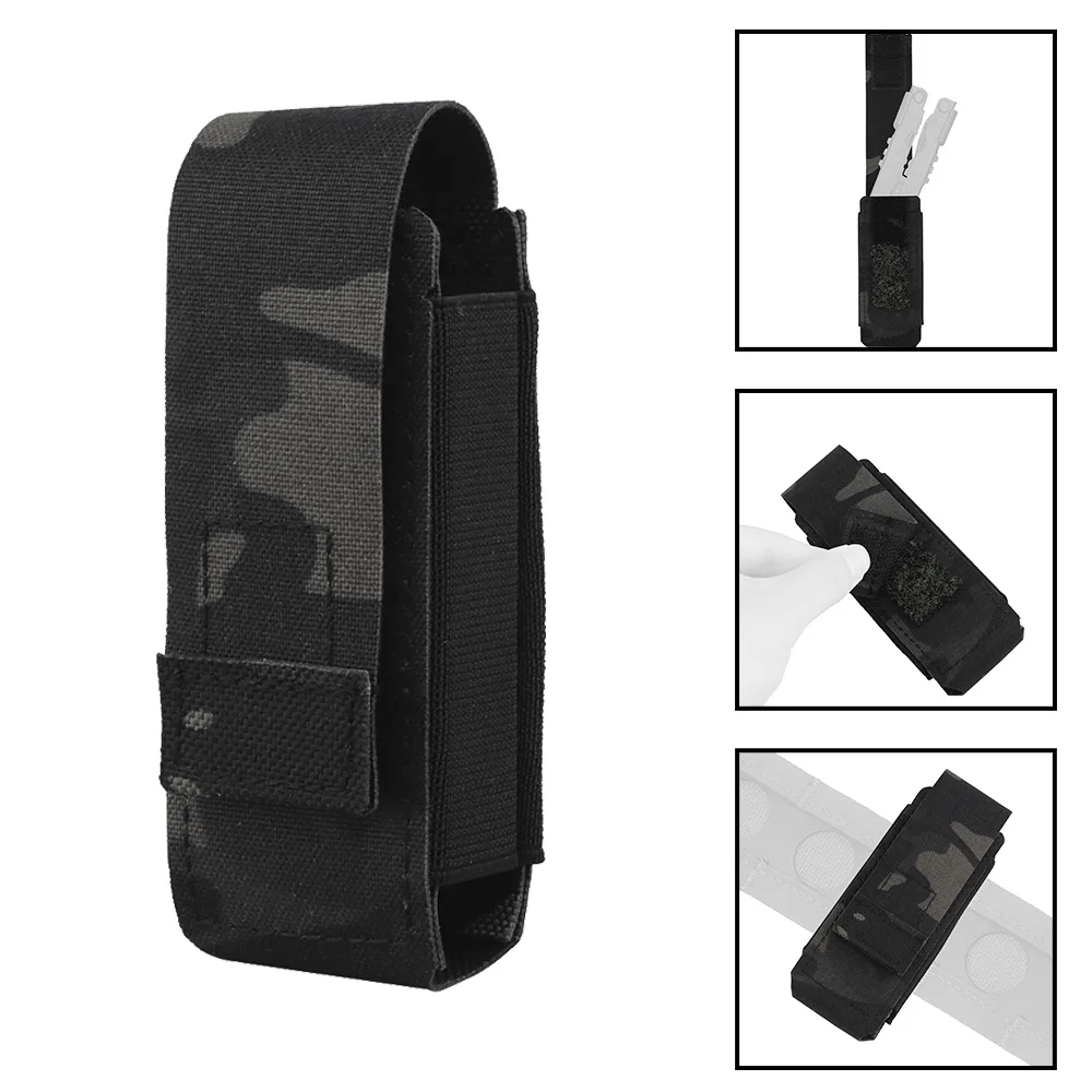 

Легкий дизайн, сумка для хранения на поясном ремне с креплением Molle, многофункциональный набор инструментов.