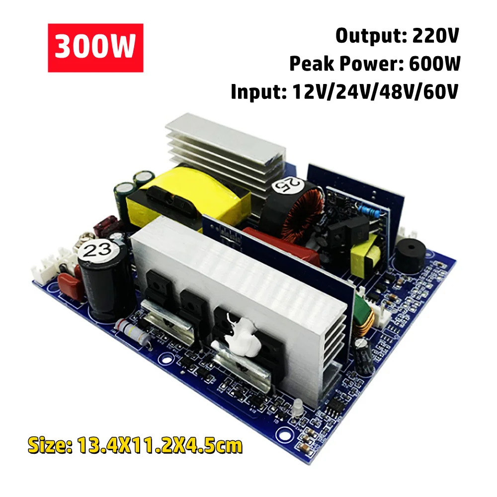 Módulo puro 12v24v48v do inversor da onda do seno a placa principal 220 w ~ 150w do conversor da bateria do agregado familiar da caravana do veículo de alta potência 3000 v