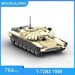 MOC Building Blocks T-72B3 1989 Tank Model DIY Assemble Bricks Military Educational Creative Collection Display Toy Gifts 764PCS