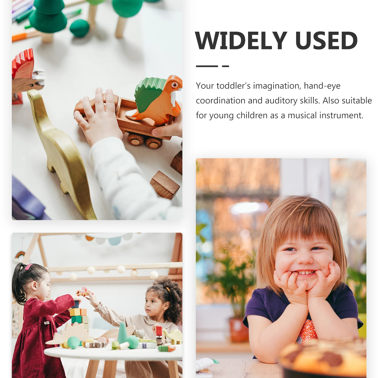 Rainphone-instrumentos musicales para niños, palo, juguete para niños, rompecabezas educativo temprano