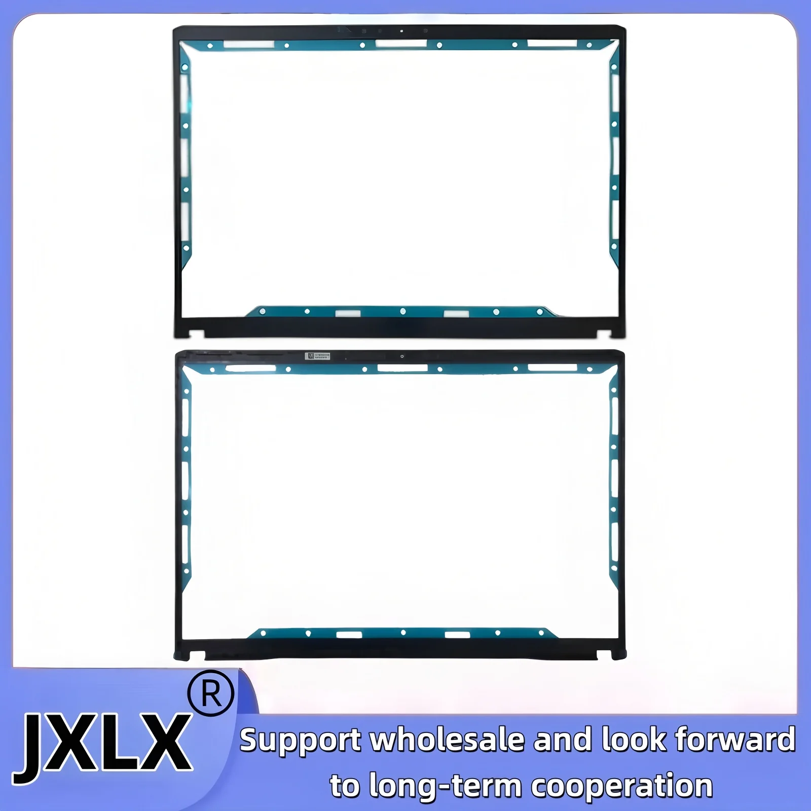 JXLX® New For MSI Vector 16 HX AI A2XW MS-15M3 Laptop LCD Front Bezel Cover/Bottom Base Cover Lower Case 3075M3B222