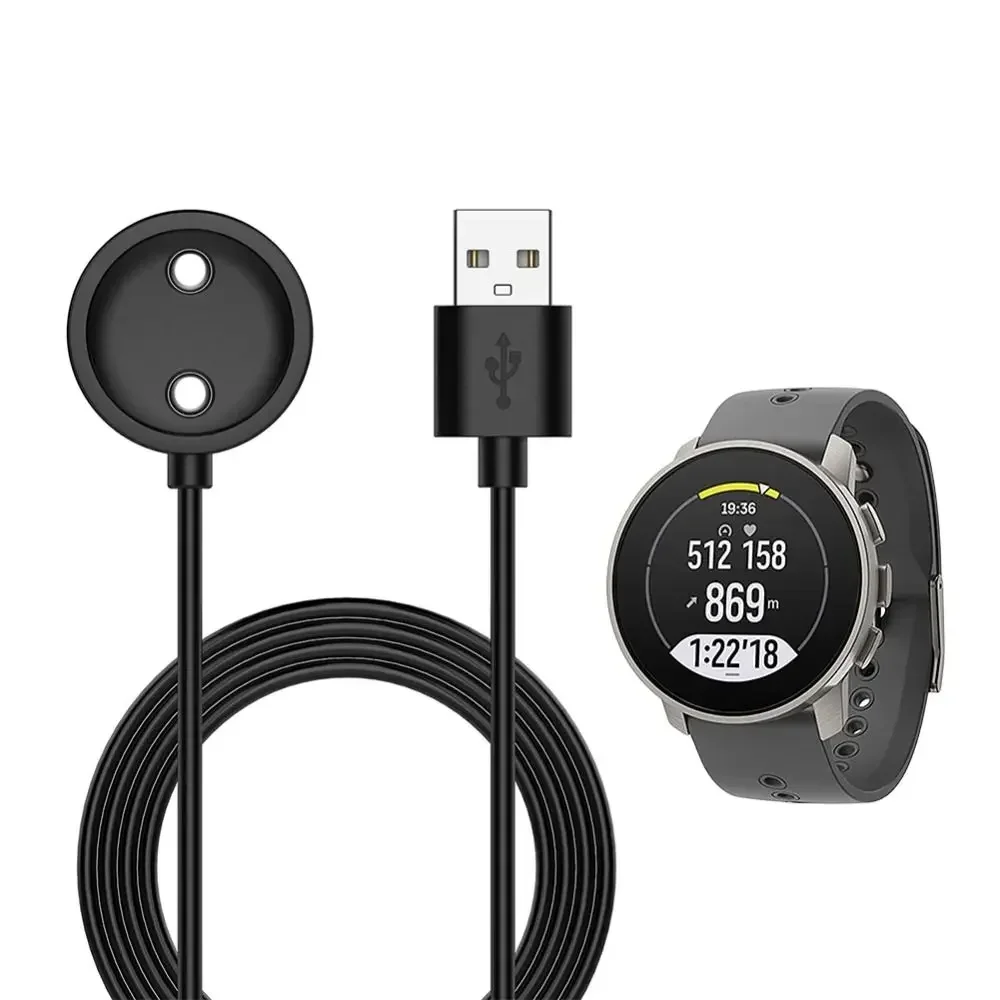 

1M USB Fast Charging Dock Cable For Suunto 9 Peak Pro Magnetic Smart Watch Charger Adapter Holder For SUUNTO vertical Race