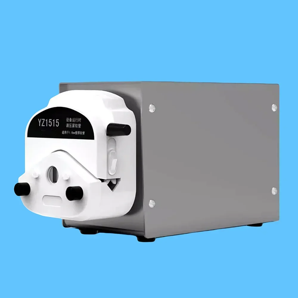 Bomba peristáltica de aço bt100, laboratório yz1515/yz2515, bomba de distribuição de fluxo constante, máquina de enchimento de passo autoescorvante