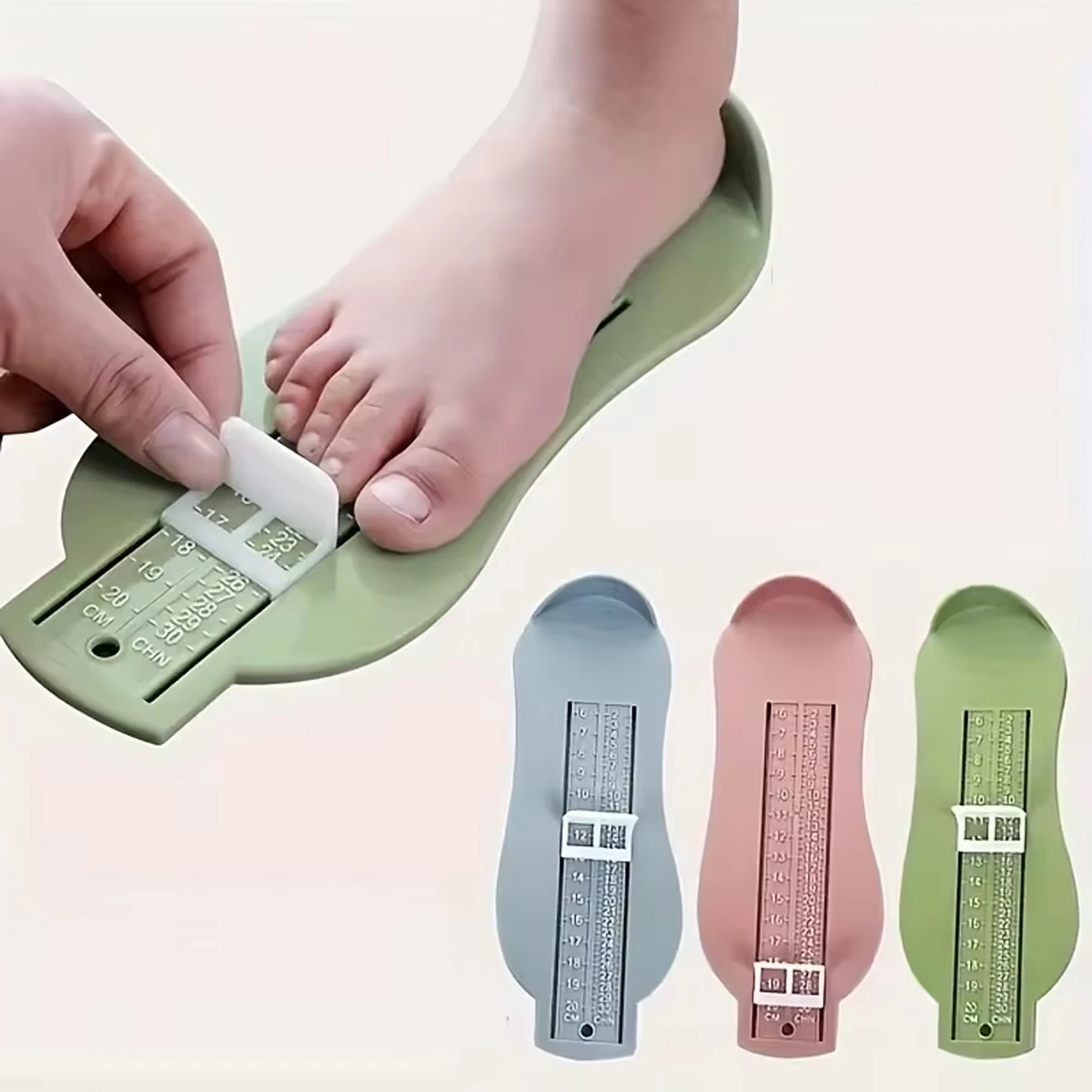 

1pc-Baby Foot Ruler Kids Foot Length Measuring Device Child Shoes Calculator For Children Infant Shoes Fittings Gauge Tools