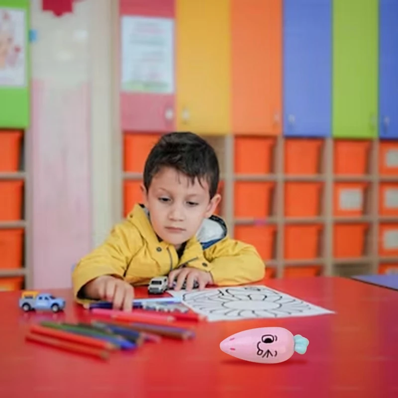 6Pcs Mini Highlighters School Markers Set Kit - Comfortable Grip Multi-Function Highlighter Pens Set