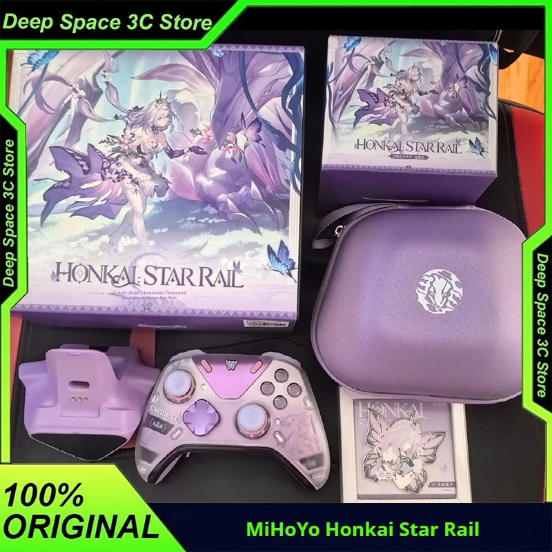 

Игровой контроллер MiHoYo Honkai Star Rail Honkai Impact 3 Броня Gamerpad Skirk Castorice JoyStick Ручка для киберспорта GamePad Подарочная коробка