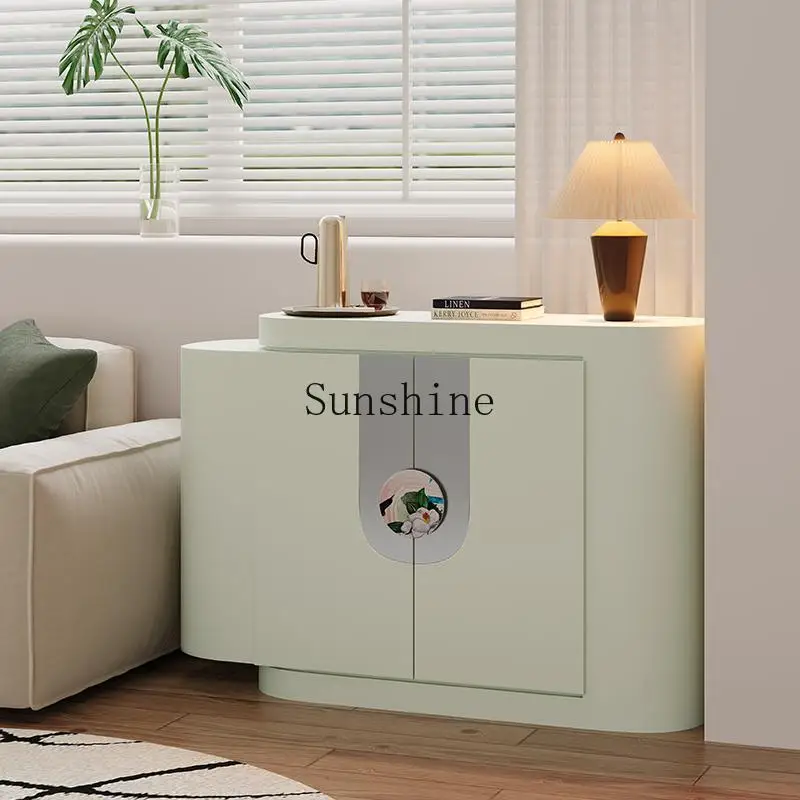 Modern simple living room dining room dining side cabinet personalized model room kitchen side locker