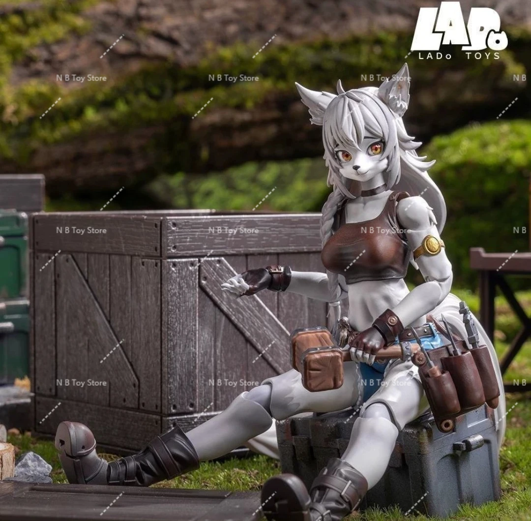 

В наличии LADOTOYS Leah Repairman Style Movable Mobile Girl ERA 001 Анимационная модель Фигурка Коллекция игрушек Подарок