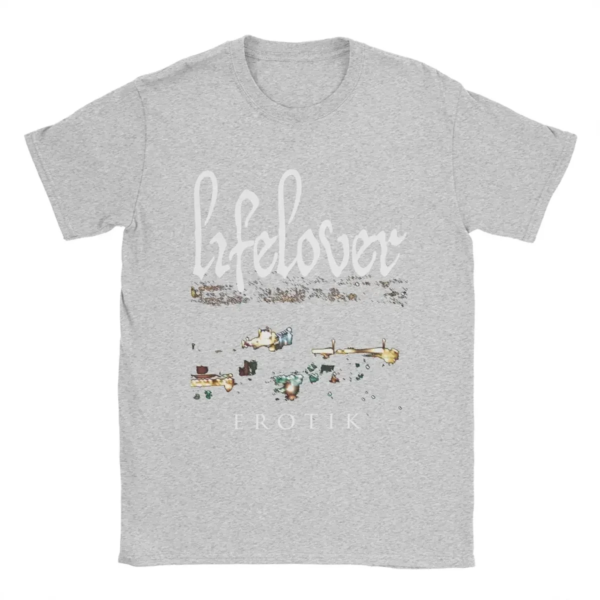 2025 نموذج جديد Lifelover Erotik تي شيرت الرجال 100% القطن خمر تي شيرت الجولة الرقبة تيز ملابس قصيرة الأكمام 4XL 5XL