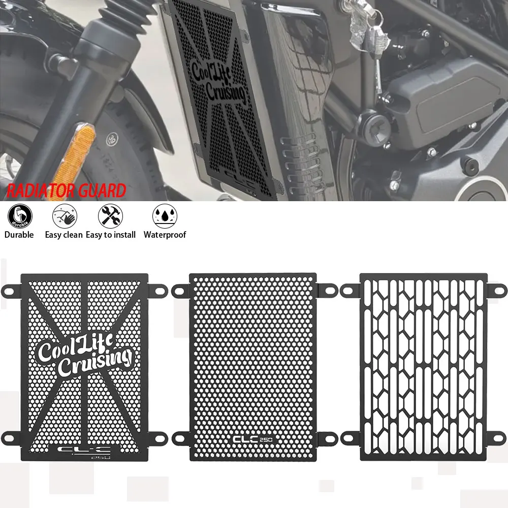 

Motorcycle Parts Radiator Guard Grille Cover Protetor Protection For CFMOTO CF MOTO 250 CL-C 250 2024 2025 CLC 250CLC 250CL-C