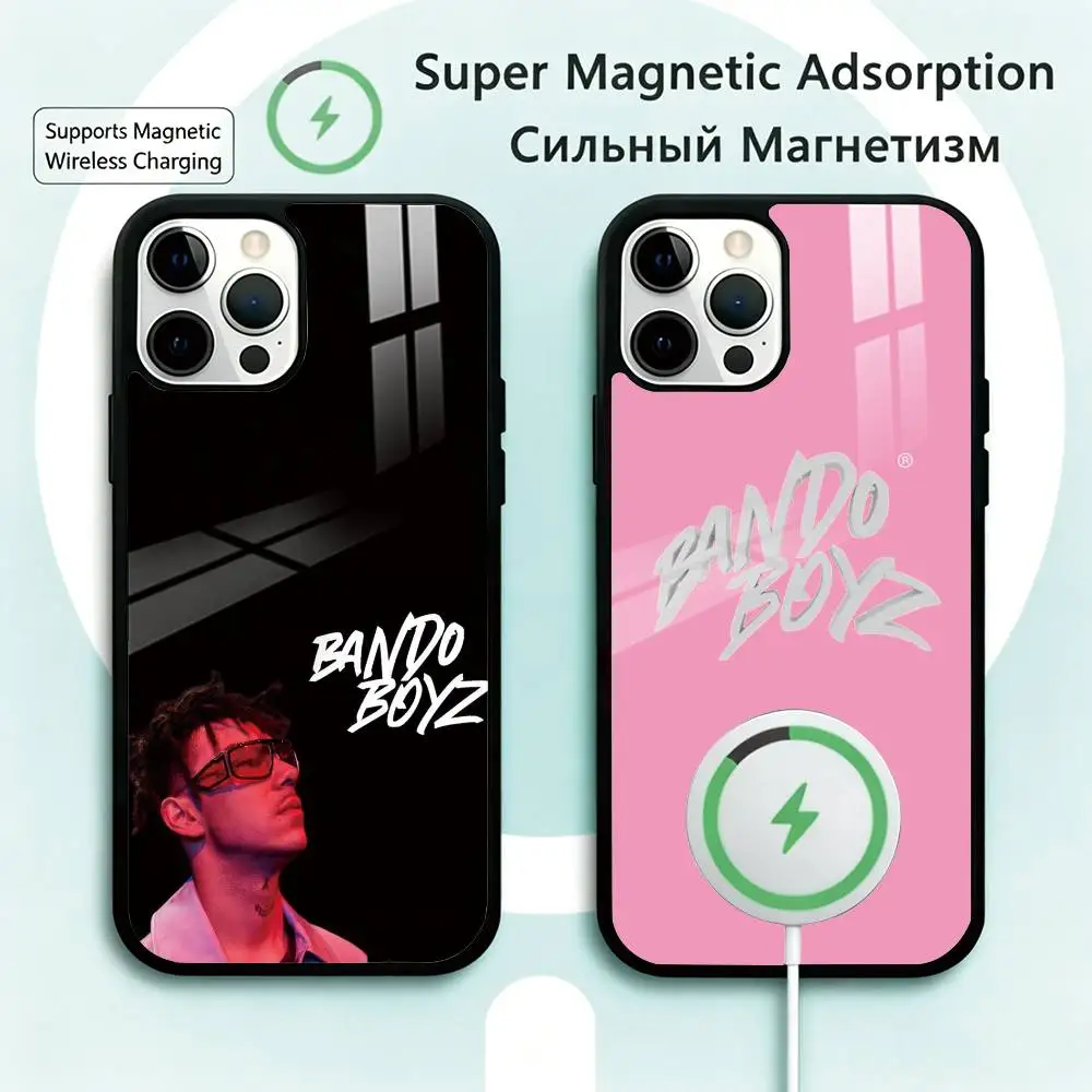 

K-Kidd Keo Singer Rapper Phone Case For iPhone17,16,15,14,13,12,11 Plus,Pro Magnetic Supports Magnetic Wireless Charging