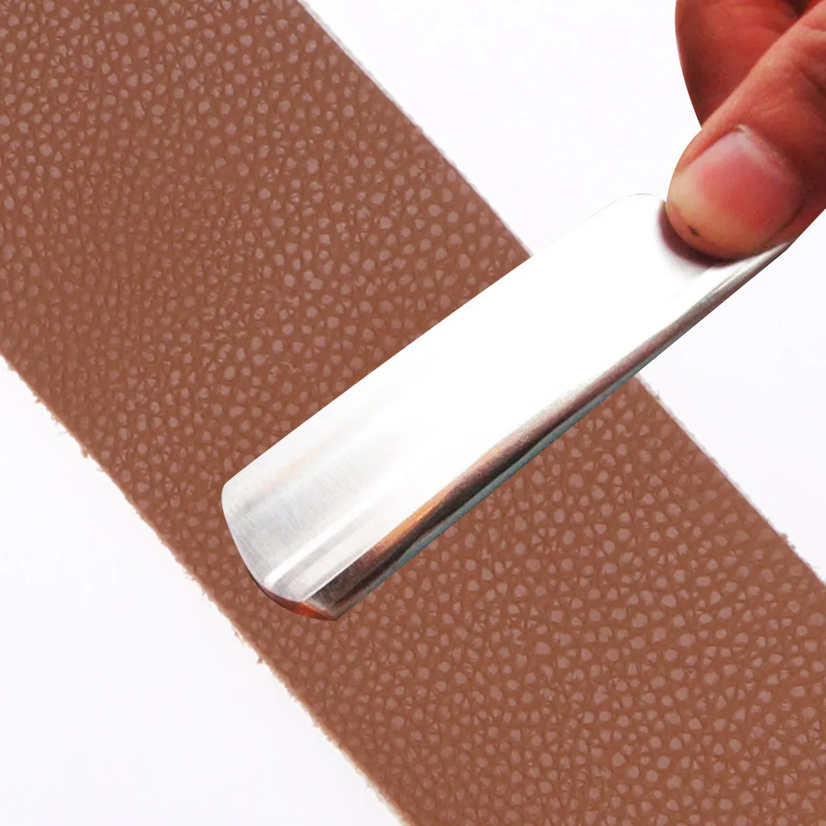 

2Pcs Barber Strop Grinding Cloth Durable Double Layer Sharpening Strap for Straight Razors Scissors