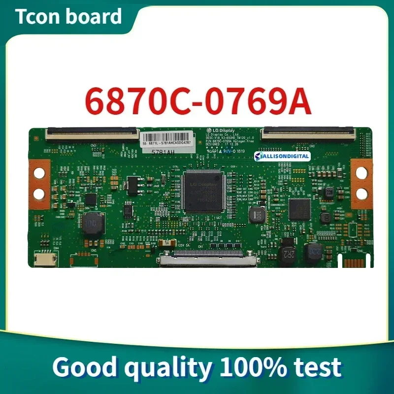 Original 6870C-0769A V18_43-65UHD_TM120_v1.0 T-Con  for LG Display Equipment T Con Card  Replacement