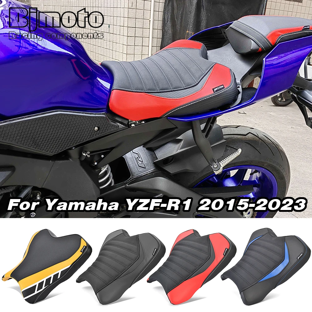 

For Yamaha YZF R1 YZF R1M 2016 2023 2022 2021 2020-2015 Front Rider Solo Seat Cowl Cushion Pad Synthetic Leather Replace Part