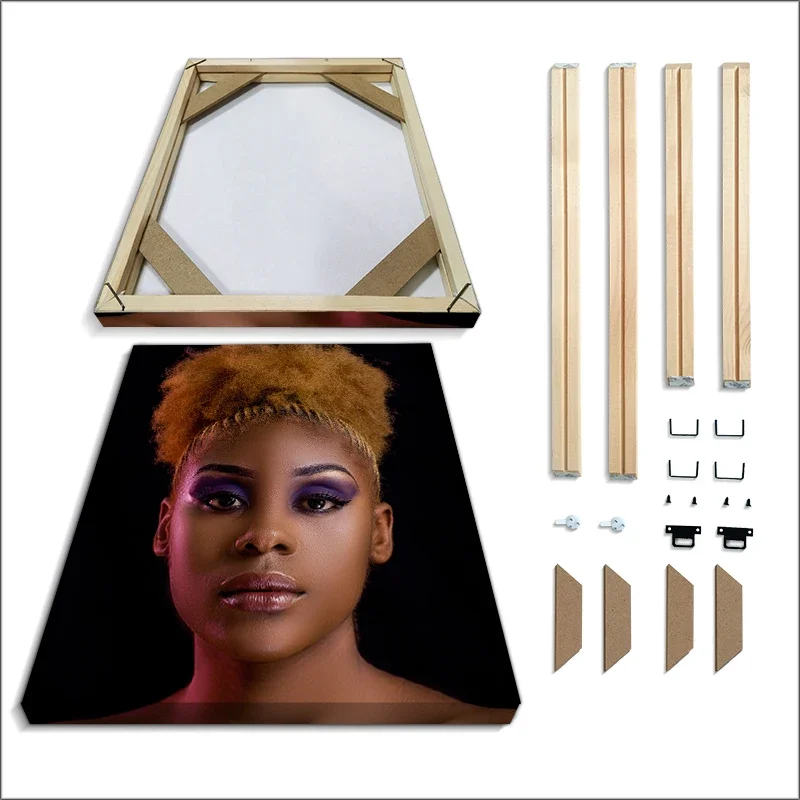 Leinwand Bilderrahmen Foto rahmen Wand Leinwand Diamant Malerei große DIY Rahmen Poster Wand rahmen Kiefer Unterstützung benutzer definierte Größe