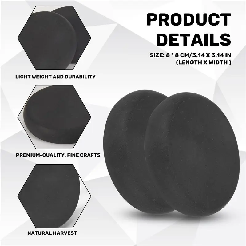 ABHZ-Massagem Pedras Grandes Massagem Lava Conjunto de Pedras Naturais Hot Spa Rock Basalt Stone