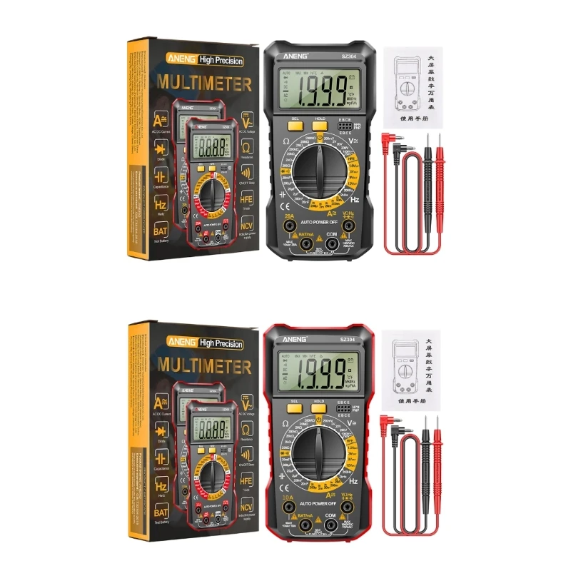 

Digital Multimeter Tester Phase SequenceAuto Ranging BacklightFlashlight Sensitivity Adjustable Electrician Dropship