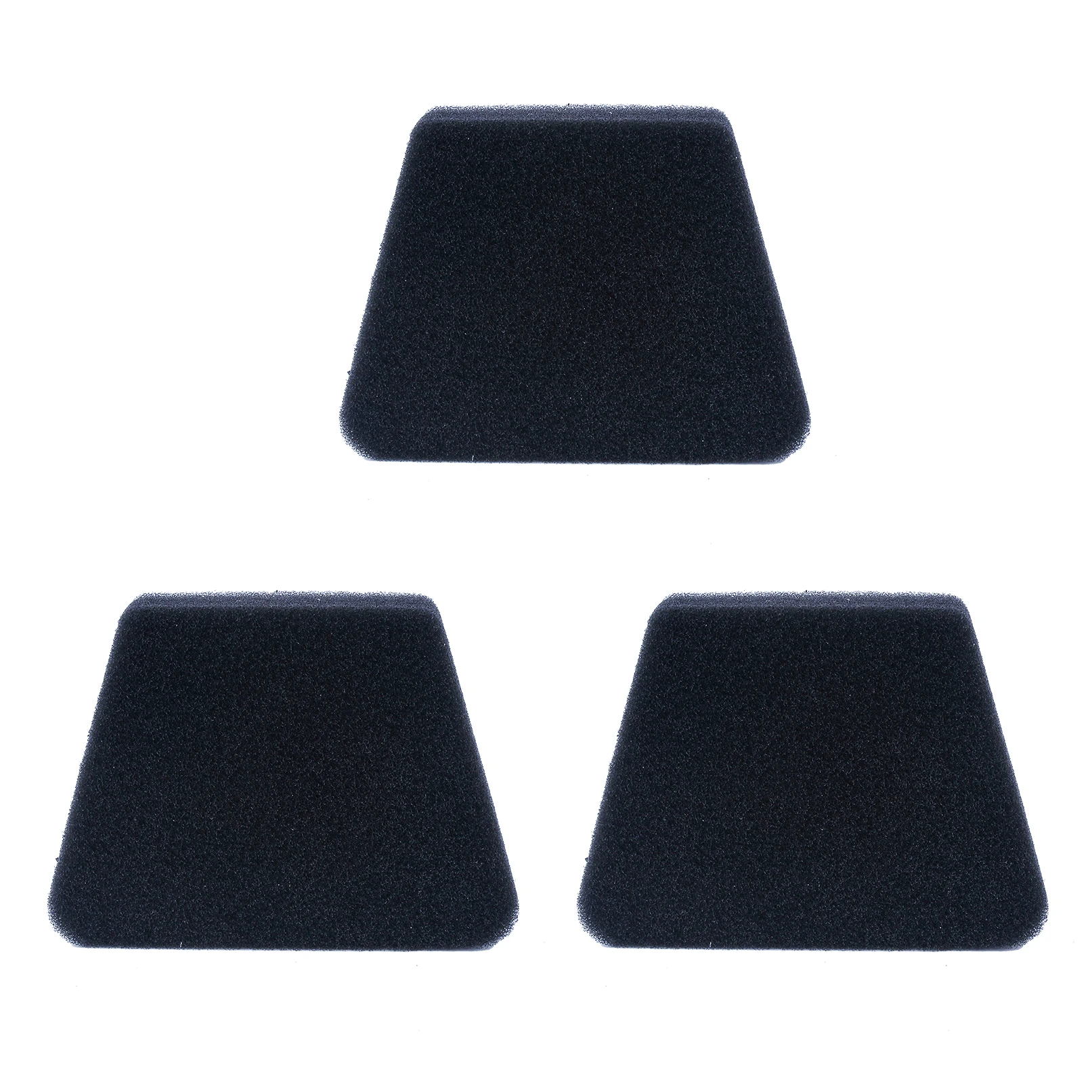 3pcs Air Filter Foam For Poulan 1900 1950 2025 2050 2055 2075 2150 Partner 350 351 370 371 390 Chainsaw Craftsman # 530037793