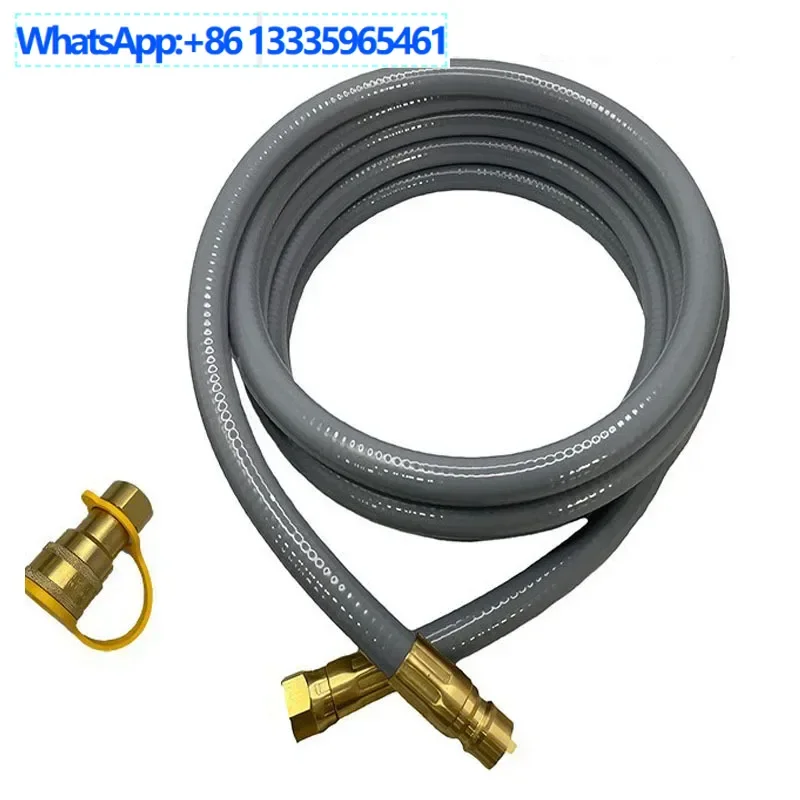 

North American outdoor gas ash pipe quick connection 12 feet 1/2 inch inner diameter cross-border propane hose