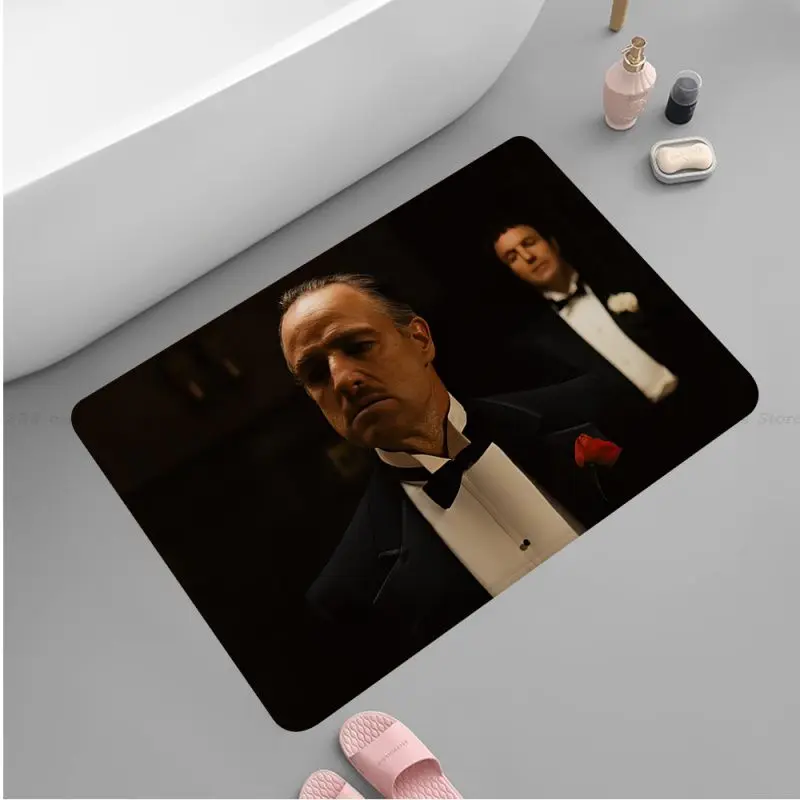 Movie The Godfather Entrance Door Mat INS Style Soft Bedroom Floor House Laundry Room Mat Anti-skid Household Carpets