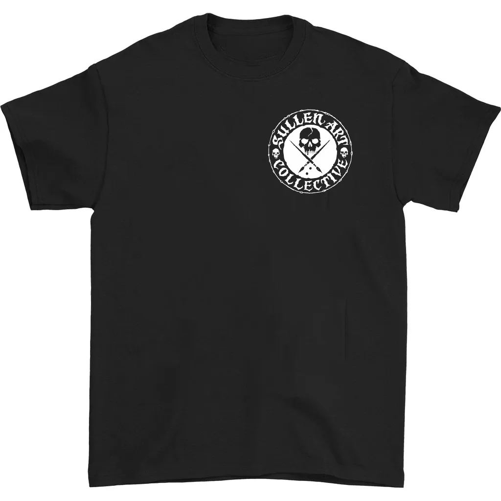 hot new Sullen Art Collective T-shirt black Short sleeve